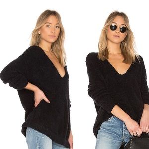 FREE PEOPLE Oversized V Neck Sweater